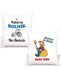 Foto Poduszka Śmieszny Prezent Rolnika Personalizowany