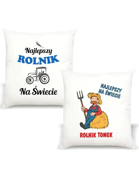 Foto Poduszka Śmieszny Prezent Rolnika Personalizowany