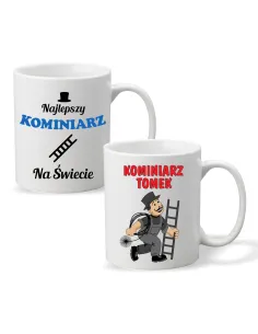 Foto Kubek Nadrukiem Prezent Kominiarza Personalizowany