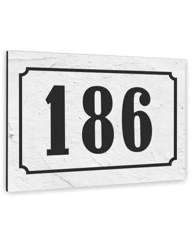 Tablica Adresowa Metal Numer Domu Posesji Dibond Kolorowe