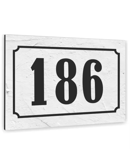 Tablica Adresowa Metal Numer Domu Posesji Dibond Kolorowe