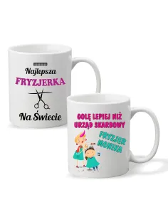 Foto Kubek Nadrukiem Prezent Fryzjerki Personalizowany