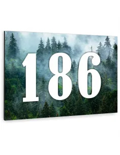 Tabliczka Tablica Adresowa Aluminiowa Różne Kolorowe