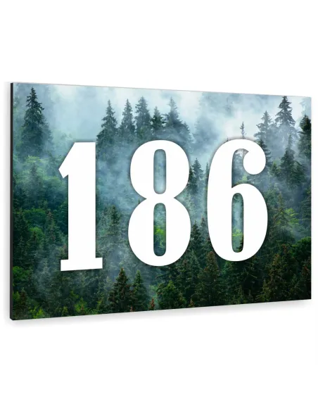 Tabliczka Tablica Adresowa Aluminiowa Różne Kolorowe