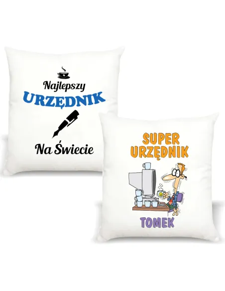 Foto Poduszka Śmieszny Prezent Urzędnika Personalizowany