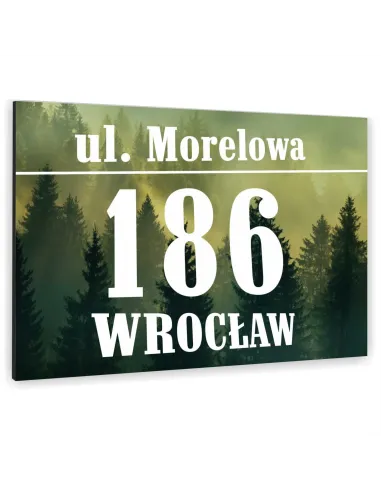 Tablica Aluminiowa Adresowa Tabliczka Numer Domu Różne