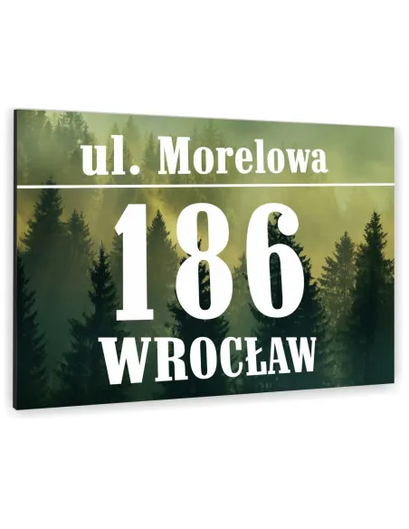 Tablica Aluminiowa Adresowa Tabliczka Numer Domu Różne