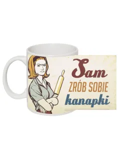 Foto Kubek Śmieszny PRL Napisami Prezent Nadrukiem Sam