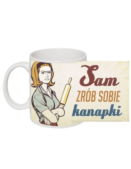 Foto Kubek Śmieszny PRL Napisami Prezent Nadrukiem Sam