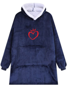 KOCOBLUZA BLUZA KOC 2w1 OVERSIZE Z HAFTEM PREZENT personalizowany
