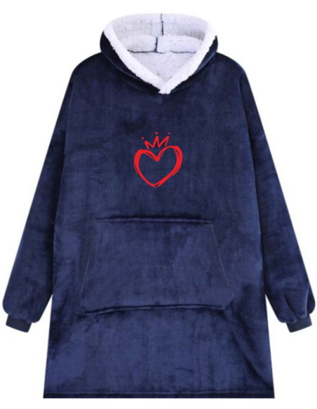 KOCOBLUZA BLUZA KOC 2w1 OVERSIZE Z HAFTEM PREZENT personalizowany
