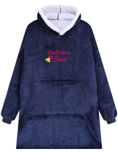 KOCOBLUZA BLUZA KOC OVERSIZE Z HAFTEM PREZENT personalizowany dla żony