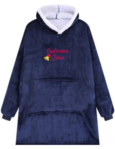 KOCOBLUZA BLUZA KOC OVERSIZE Z HAFTEM PREZENT personalizowany dla żony
