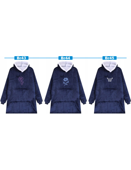 KOCOBLUZA BLUZA KOC OVERSIZE Z HAFTEM PREZENT personalizowany różne wzory