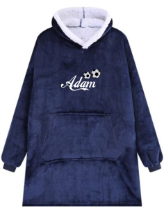 KOCOBLUZA BLUZA KOC OVERSIZE Z HAFTEM PREZENT personalizowany twoje imię