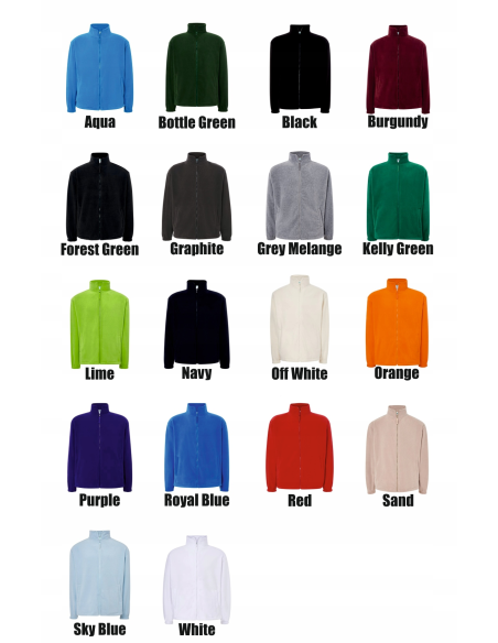 BLUZA POLAR MĘSKI OCHRONA DLA OCHRONIARZA HAFT LOGO CZARNA