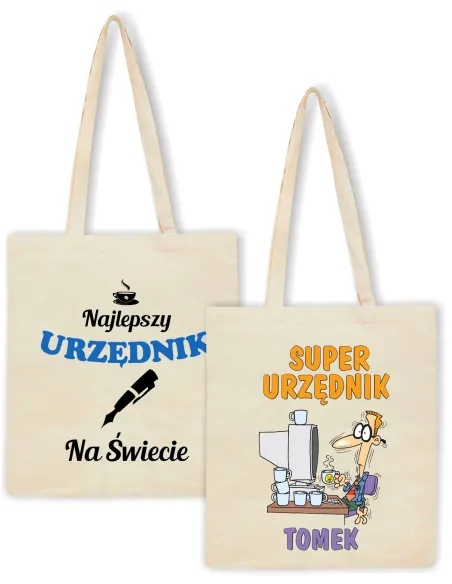 Eko Torba Nadrukiem Prezent Urzędnika Personalizowany