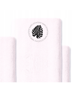Haftowany Personalizowany ręcznik LOGO firmy hotel 140x70 bawełna 10 sztuk
