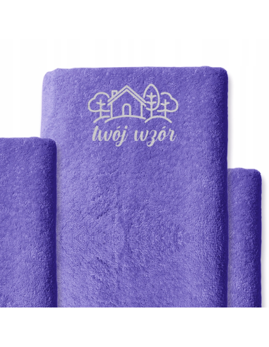 Haftowany Personalizowany ręcznik LOGO firmy hotel 140x70 bawełna 10 sztuk