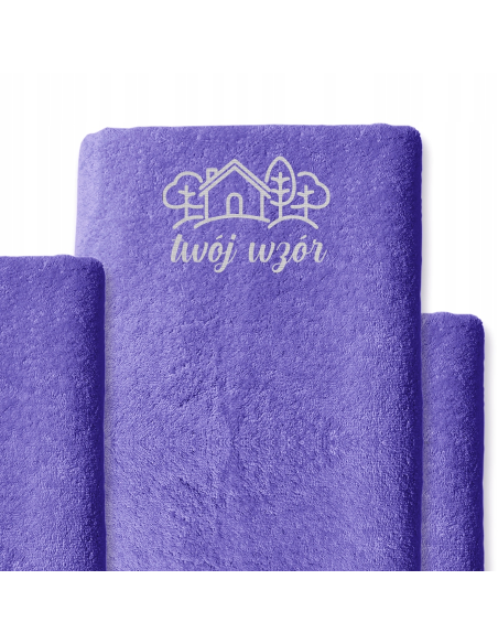 Haftowany Personalizowany ręcznik LOGO firmy hotel 140x70 bawełna 10 sztuk