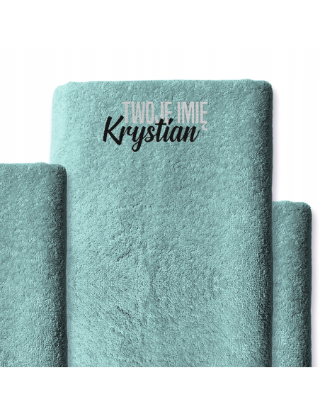 Haftowany Personalizowany ręcznik LOGO firmy hotel 140x70 bawełna 10 sztuk