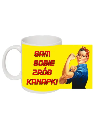 Kubek z Nadrukiem Personalizowany Sam Zrób Sobie Kanapki