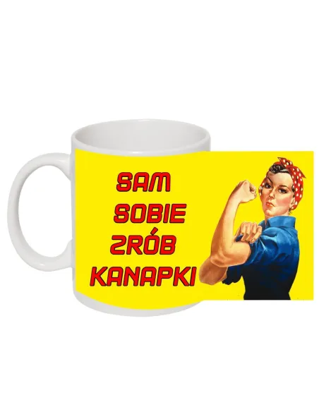 Kubek z Nadrukiem Personalizowany Sam Zrób Sobie Kanapki