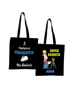 Eko Torba Nadrukiem Prezent Geodety Personalizowany