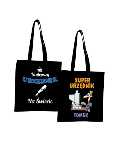 Eko Torba z Nadrukiem Prezent dla Urzędnika Personalizowany
