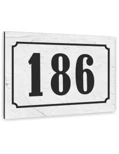 Tablica Adresowa 40x30 cm Metal Numer Domu Posesji