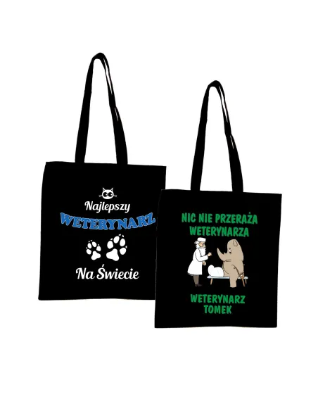 Eko Torba z Nadrukiem Prezent dla Weterynarza na Prezent