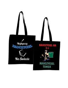 Eko Torba z Nadrukiem Prezent dla Nauczyciela na Prezent