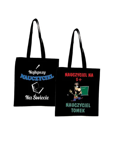 Eko Torba z Nadrukiem Prezent dla Nauczyciela na Prezent