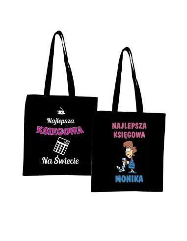 Eko Torba z Nadrukiem Prezent dla Księgowej Personalizowany
