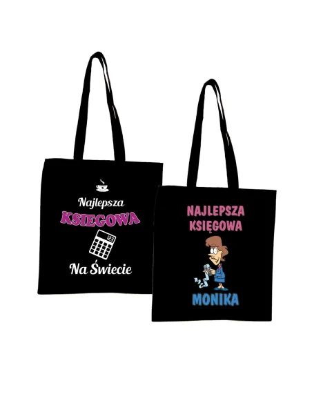 Eko Torba z Nadrukiem Prezent dla Księgowej Personalizowany