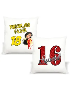 Poduszka Prezent Urodziny Piekielnie Fajna 18 z Nadrukiem