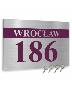 Tabliczka Adresowa Numer Domu Szyld – Aluminium 20x15 cm