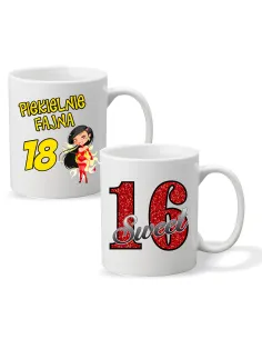 Foto Kubek Prezent Urodziny Piekielnie Fajna 18 z Nadrukiem