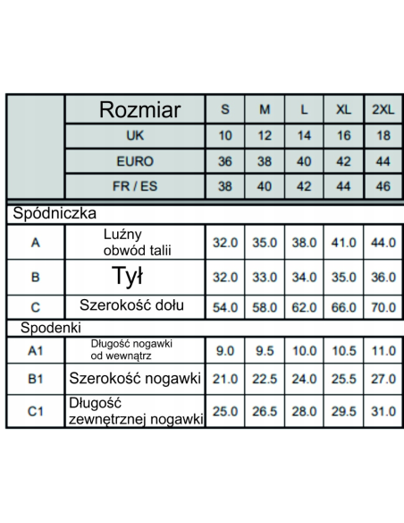 Damska Spódniczka firmowa PERSONALIZACJA NADRUK DTF Twoja grafika 10 SZT