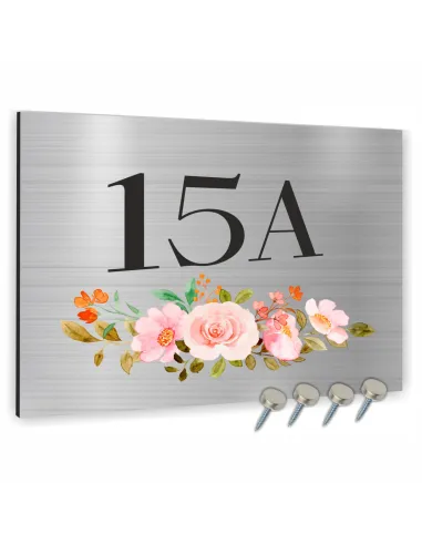 Tabliczka Adresowa Aluminiowa 20x15 Numer Dom Dibond