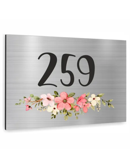 Metalowa Tablica Adresowa Nazwa Ulicy Aluminium 20x15 cm