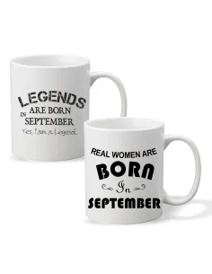 Foto Kubek Prezent Urodziny Legendy Rodzą Się z Nadrukiem