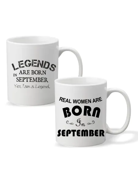 Foto Kubek Prezent Urodziny Legendy Rodzą Się z Nadrukiem