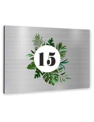 Tablica Adresowa Metal Numer Domu Posesji Różny Nadruk