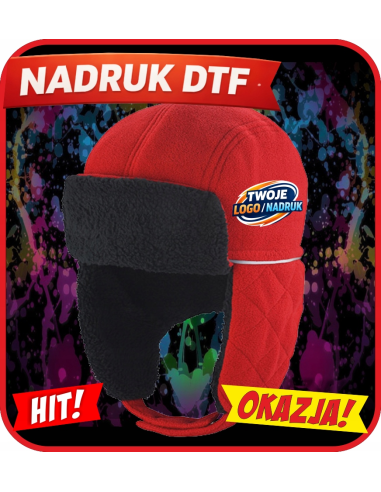 Hat Czapka zimowa odzież reklamowa DTF logo trwały nadruk pełny kolor