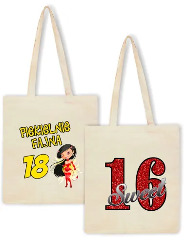 Eko Torba Prezent Piekielnie Fajna 18 Personalizowany