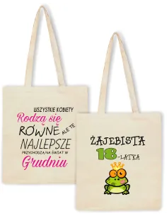 Eko Torba Prezent Żajebista 18 – Latka Personalizowany