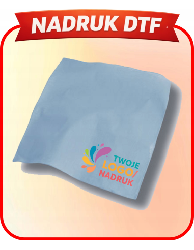 Bandana odzież reklamowa DTF logo trwały nadruk pełny kolor