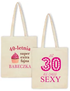 Eko Torba Prezent Sexy 30 Babeczka Personalizowany