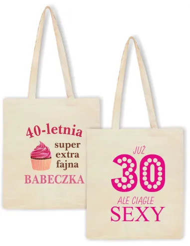 Eko Torba Prezent Sexy 30 Babeczka Personalizowany